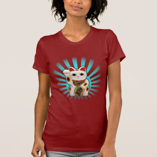 T-shirt Chat chanceux (Maneki-neko)
