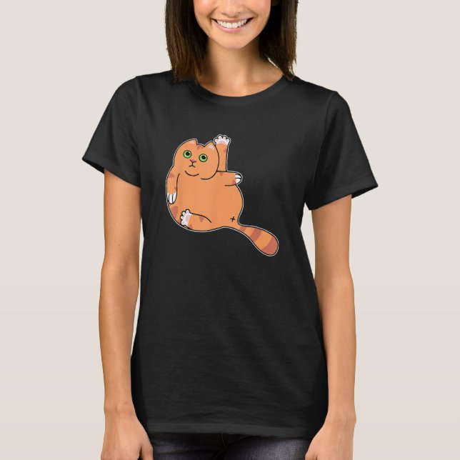 T-shirt Chat Chat Art Kitten Cute Chat Propriétaire Chat C (Devant)