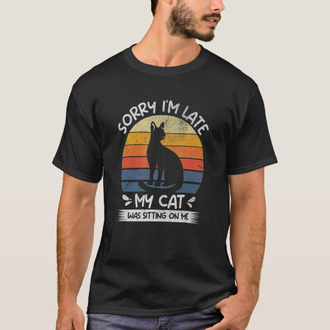 T-shirt Chat Chat  Chaton  Citation Papa Maman 2 (Devant)