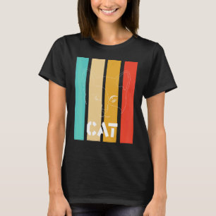 T-shirt Chat Chat Pour Hommes Femmes Animaux Introduire