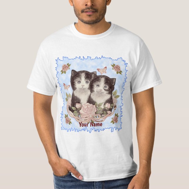 T-shirt chat chatons trop mignons (Devant)