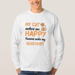 T-shirt Chat Chats Amoureux des chats Animal Kitten Animal