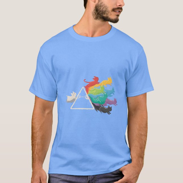 T-shirt chat chats chatons chatte chatte chatte chatte col (Devant)