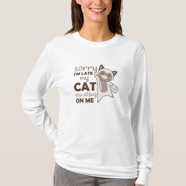 T-shirt Chat Chats Chatons Drôle Dire de mignons animaux (Devant)