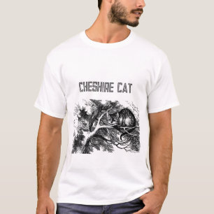 T-shirt Chat Cheshire vintage d'Alice au pays des merveill