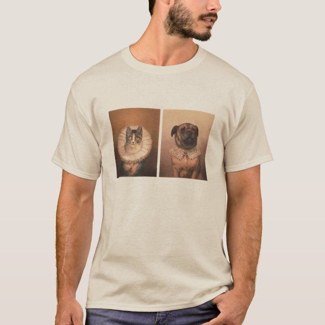 T-shirt Chat & Chien (Devant)