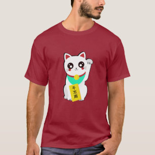 T-shirt Chat chinois chanceux