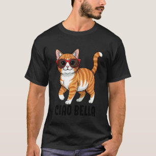 T-shirt Chat Ciao Bella