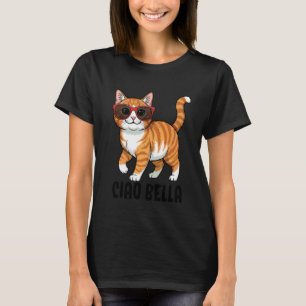 T-shirt Chat Ciao Bella