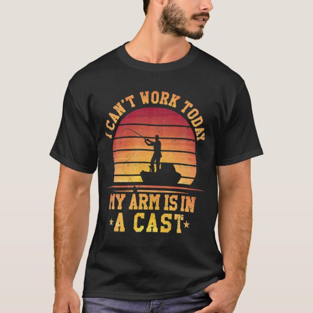 T-shirt Chat Confus Avec Chapeau D'Arête De Poisson (Devant)