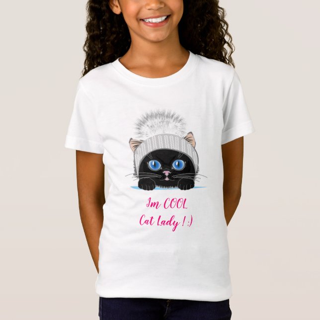 T-Shirt Chat cool (Devant)