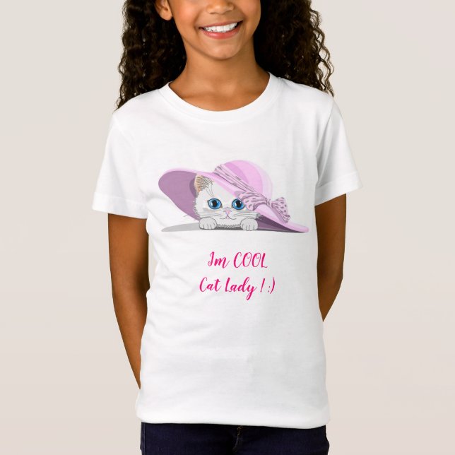 T-Shirt Chat cool (Devant)