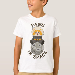 T-shirt Chat cool dans l'espace Chat Astronaute Animal cos