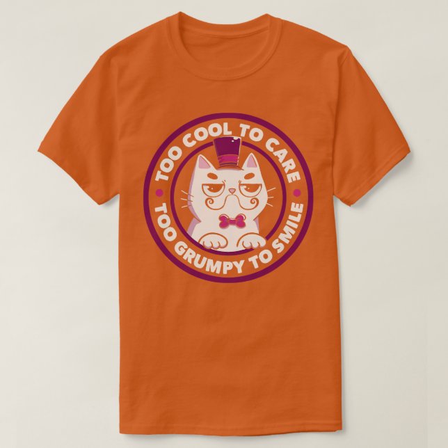 T-shirt Chat cool par Tobe Fonseca (Design devant)