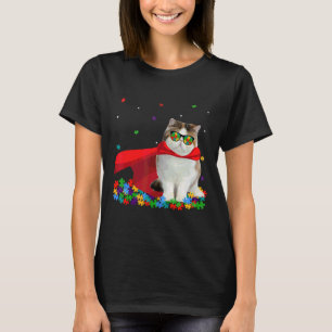 T-shirt Chat cool Sensibilisation sur l'autisme exotique