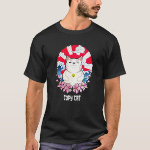T-shirt Chat Copieur Maman Chat Humour Papa Chat Sarcastiq