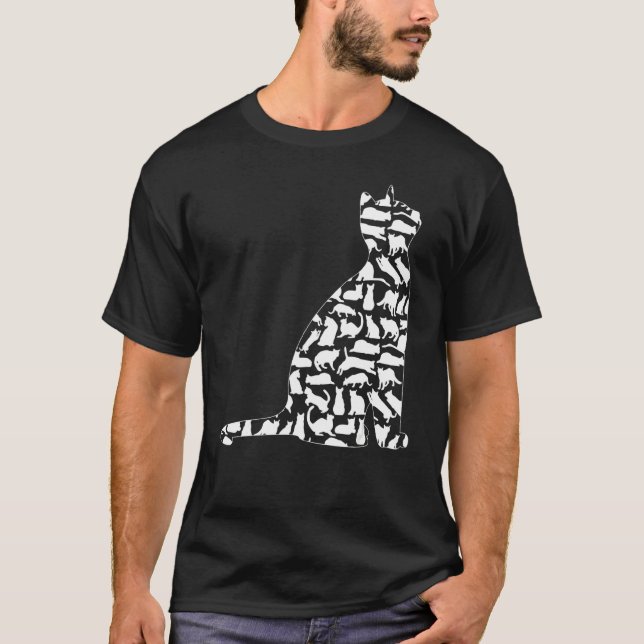 T-shirt Chat Cute Kitties Chat 5 (Devant)