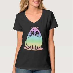 T-shirt Chat Cute Kitty Pour Femmes Hommes Garçons Filles