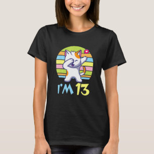 T-shirt Chat Dabbing Avec Coeur Heureux Pour Moi Vous 13 A