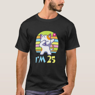 T-shirt Chat Dabbing Avec Coeur Heureux Pour Moi Vous 25 A