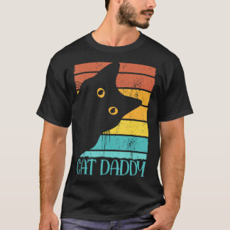 T-shirt Chat Daddy Cute Chats pour hommes Papa 1