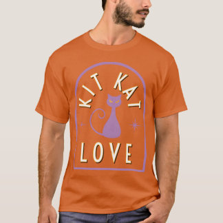 T-shirt Chat d'amour Classique vintage