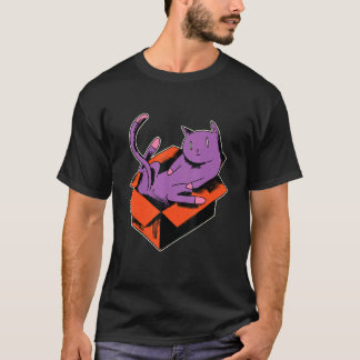 T-shirt Chat dans la boîte