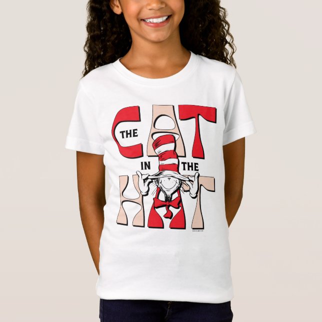 T-Shirt Chat dans le Casquette | Le Chat Silly Dans Le Cas (Devant)