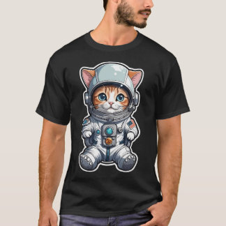 T-shirt Chat dans l'espace