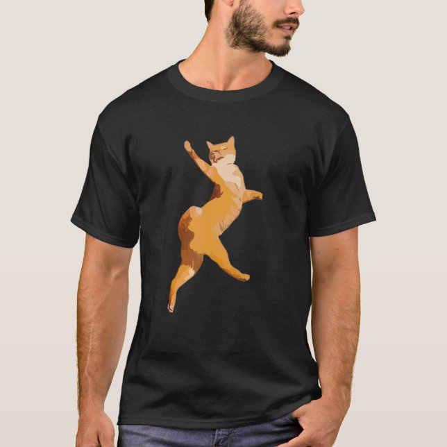 T-shirt Chat dansant (Devant)