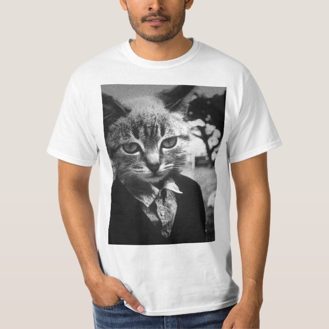 T-shirt Chat Dapper (Devant)