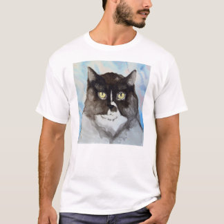 T-shirt Chat d'aquarelle