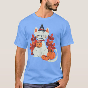 T-shirt Chat d'automne cadeau graphique Vintage