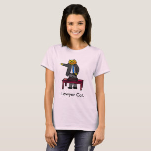 T-shirt Chat d'avocat