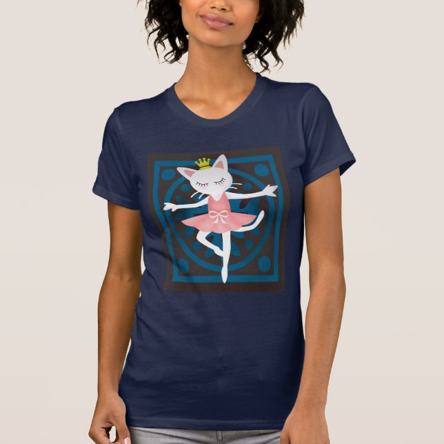 T-shirt Chat de ballet (Devant)