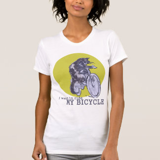T-shirt Chat de bicyclette