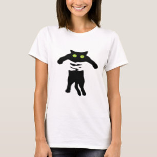 T-shirt chat de blck
