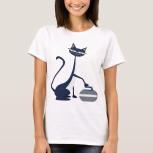 T-shirt Chat de bordage