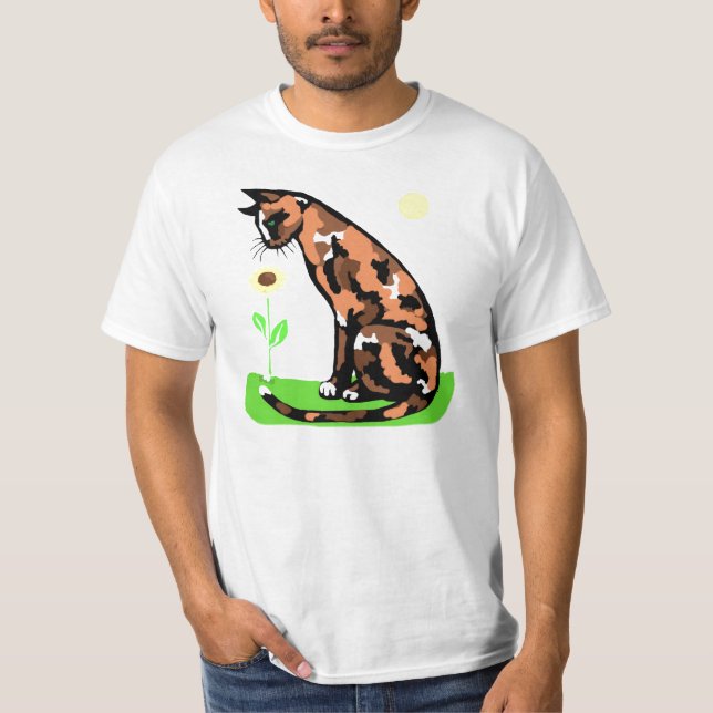 T-shirt Chat de calicot T (Devant)