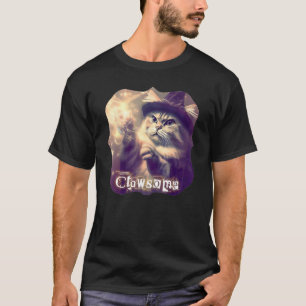 T-shirt Chat de chaton sorcier génial