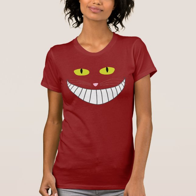 T-shirt Chat de Cheshire (idiot) (Devant)