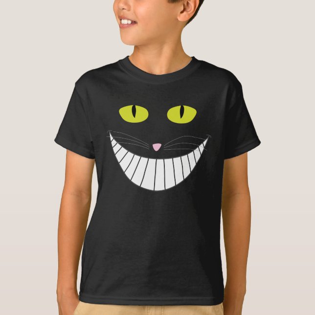 T-shirt Chat de Cheshire (idiot) (Devant)