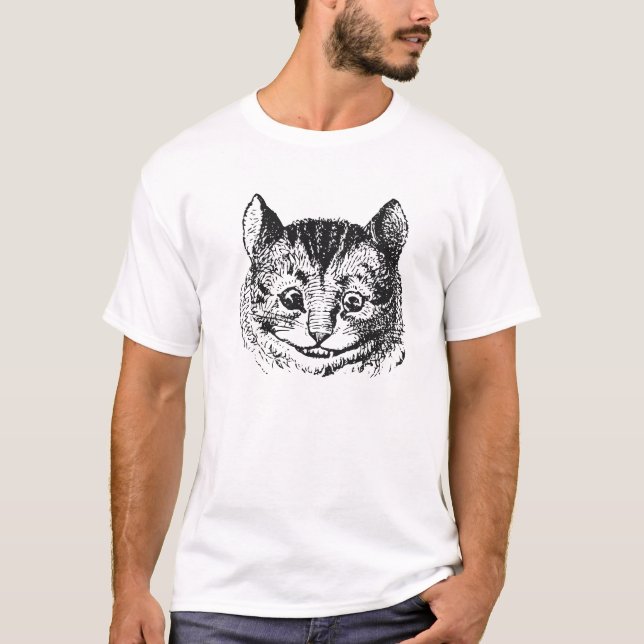 T-shirt Chat de Cheshire III (Devant)