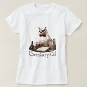 T-shirt Chat de chimie (du reddit de memes 9gag)