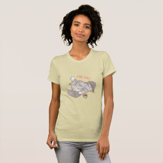 T-shirt Chat de codage