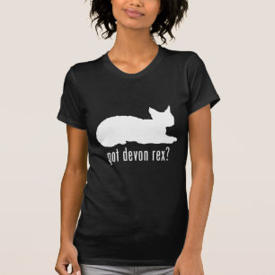T-shirt Chat de Devonshire Rex