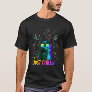 T-shirt Chat de fête DJ Mixer Animal de fête Chatons