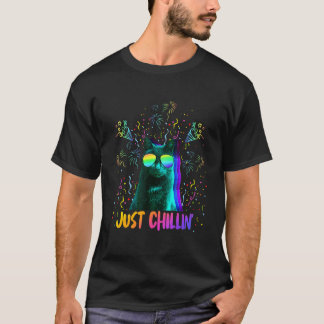 T-shirt Chat de fête DJ Mixer Animal de fête Chatons