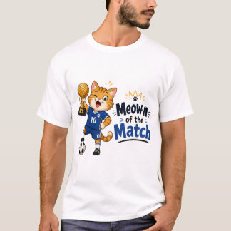 T-shirt Chat de Foot du Match