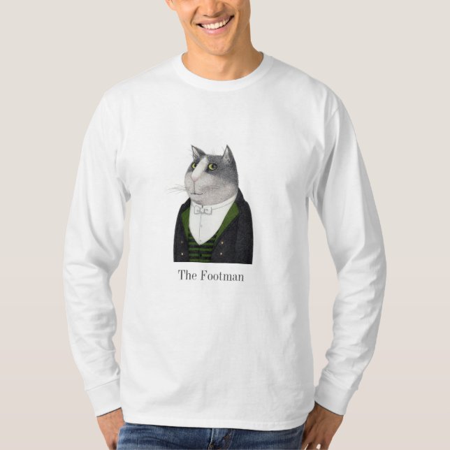 T-shirt CHAT DE FOOTMAN - Chemise à manches longues de bas (Devant)